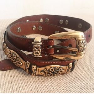 Brighton Leather Brown Belt